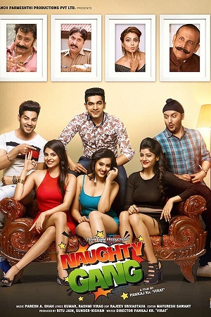 Download Naughty Gang (2019) WebRip Hindi 480p 720p