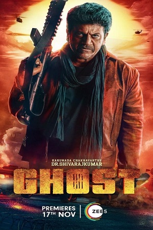 Download Ghost (2023) WebRip [Hindi + Kannada] ESub 480p 720p