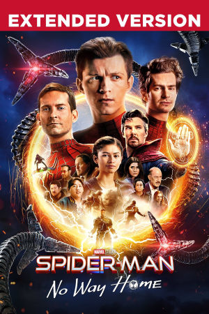 Download Spider-Man: No Way Home (2021) Extended WebRip [Hindi + Tamil + Telugu + English] ESub 480p 720p 1080p - Full Movie