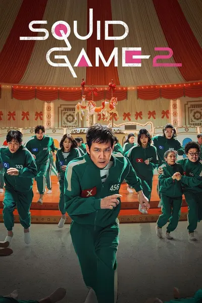 Download Squid Game (2024) Season 2 WebRip [Hindi + Tamil + Telugu + English] S02 ESub 480p 720p