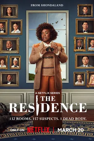 Download The Residence (2025) Season 1 WebRip [Hindi + Tamil + Telugu + English] S01 ESub 480p 720p - Complete