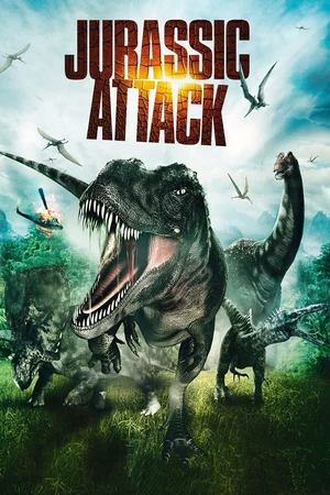 Download Jurassic Attack (2013) WebRip [Hindi + Tamil + Telugu + English] ESub 480p 720p