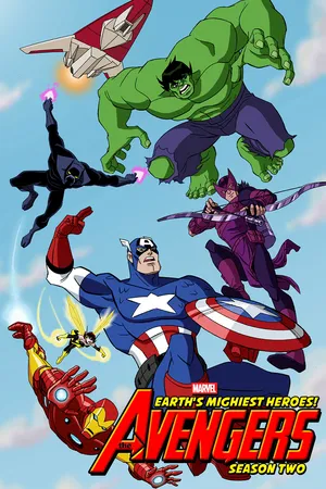 Download The Avengers Earth’s Mightiest Heroes (2012) Season 2 WebRip [Hindi + Tamil + Telugu + English] S02 ESub 480p 720p - Complete